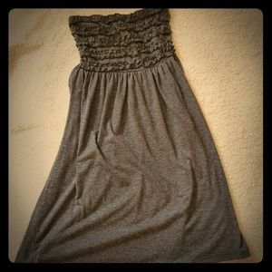 Super soft strapless dress